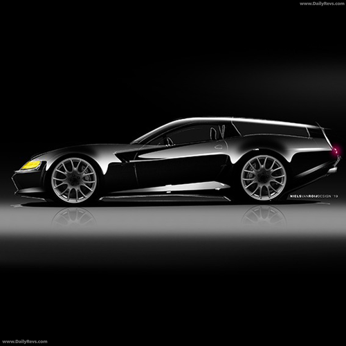 2026 Neils Van Roij Daytona Shooting Brake Hommage Side View